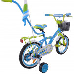 Detský bicykel 16" Twinkle Fun modro-zelený